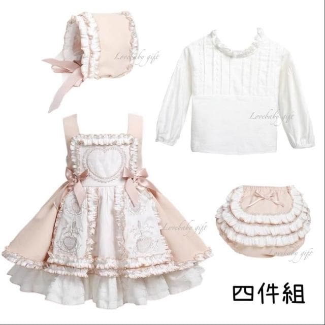 女寶寶禮盒 質感單品·重工蘿莉寶寶公主裙·彌月禮盒·滿月禮盒·嬰兒禮盒·新生兒禮盒·彌月禮·寶寶禮盒·女寶禮物·週歲禮物