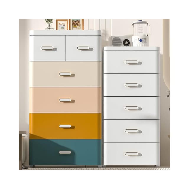 加厚抽屜式收納櫃多層塑膠零食櫃置物櫃家用寶寶衣櫃嬰兒童儲物櫃