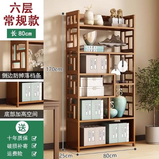 博古架實木新中式多寶閣茶具置物架茶架展示架擺件架茶臺邊茶葉櫃
