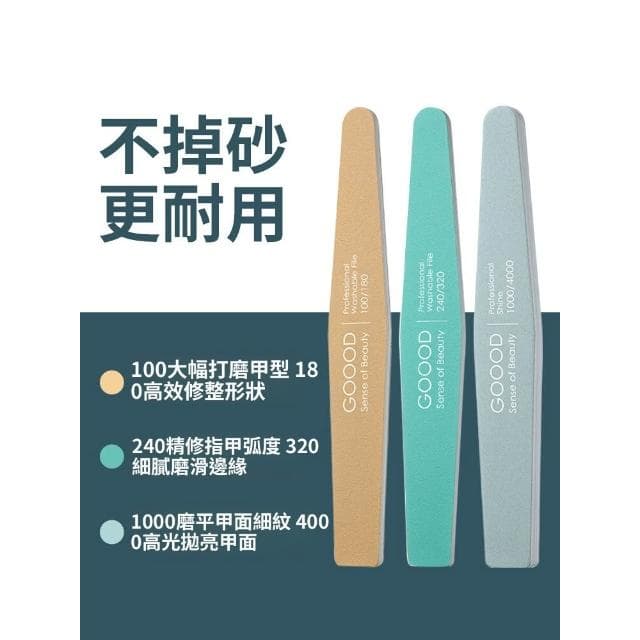 梵花 指甲銼磨指甲砂條修美甲專用搓條拋光打磨條海綿挫條工具套裝