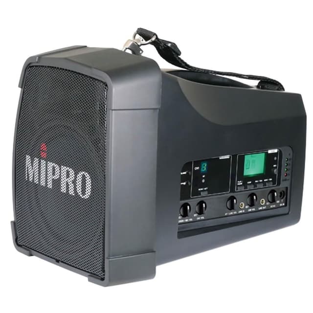 【MIPRO】MIPRO MA-200二代UHF旗艦型肩掛式藍芽無線喊話器