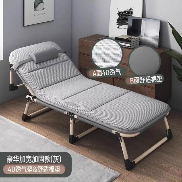 家用多功能簡易折疊床單人辦公室午休床午睡戶外行軍床躺椅