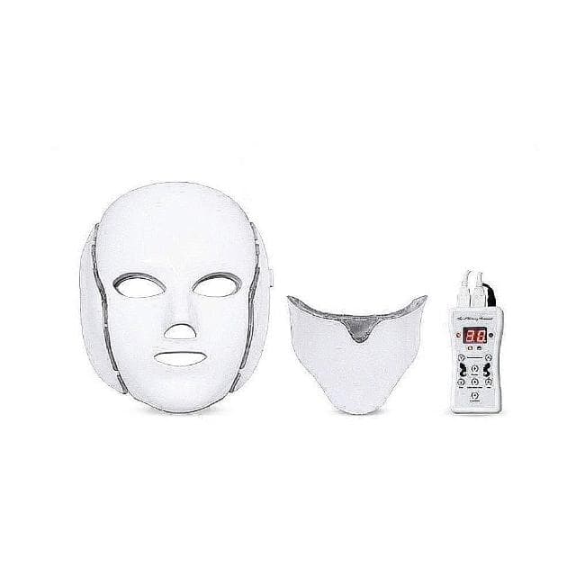 第三代高科技LED電子面膜七色光子嫩膚面罩美容儀含頸罩 母親節禮物