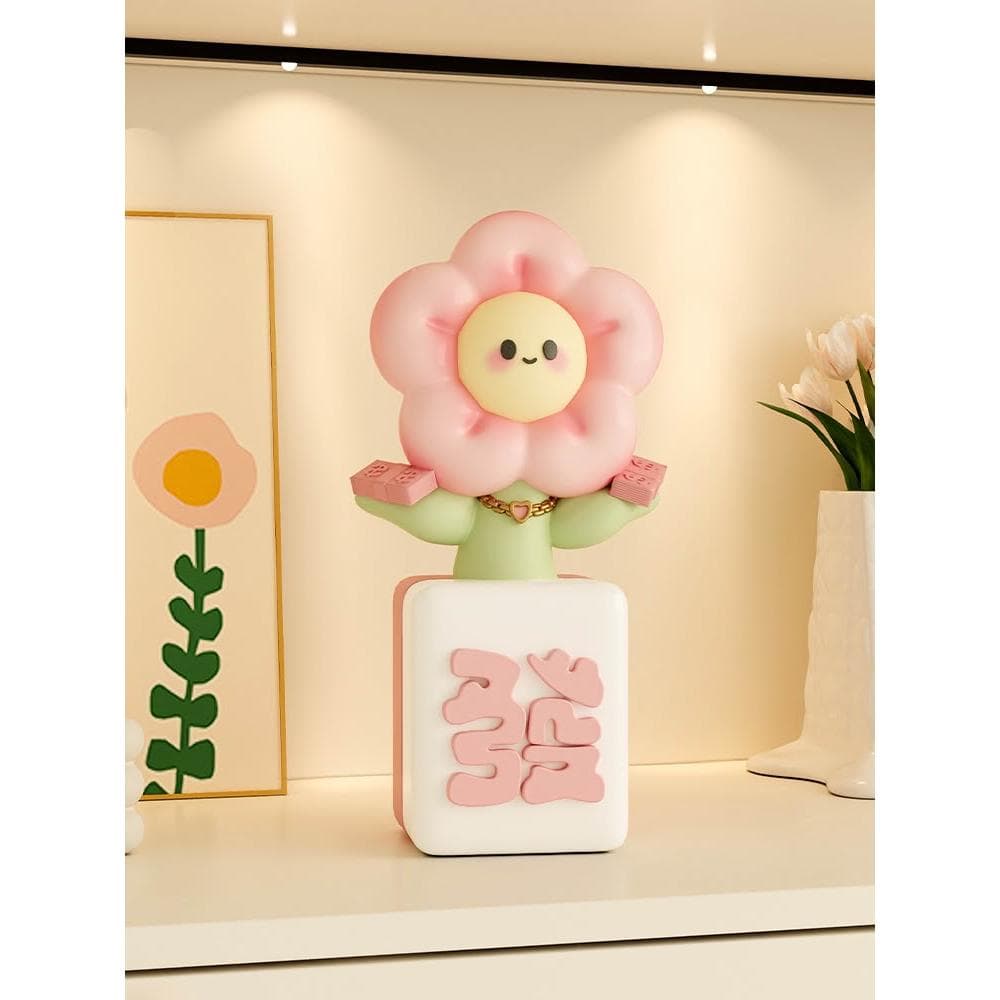有錢花擺件招財前臺開業禮物客廳茶几桌面家居裝飾品搬家禮物