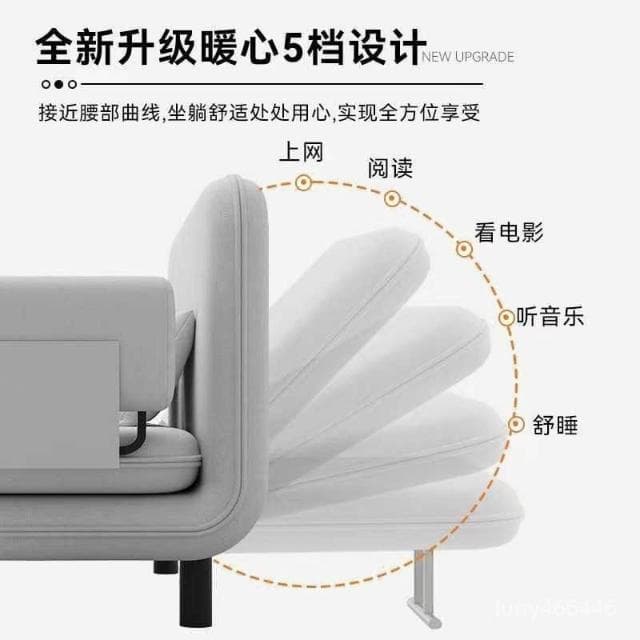 免運到府 網紅沙髮床折疊兩用小戶型雙人折疊床單人多功能簡易新款布藝沙髮