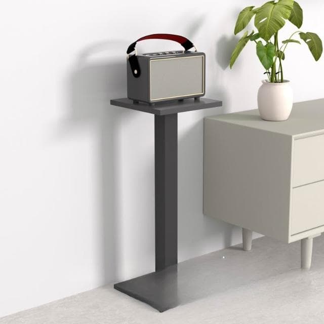 電視音響收納架家用藍牙音箱支架落地款木質音響器材架收納架家用