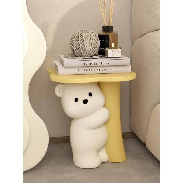 小熊茶几客廳擺件落地存錢罐沙發邊幾床頭櫃可愛家居好物喬遷禮物