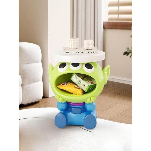 呆萌三眼仔客廳茶几落地擺件床頭沙發邊幾裝飾品收納喬遷新居禮物