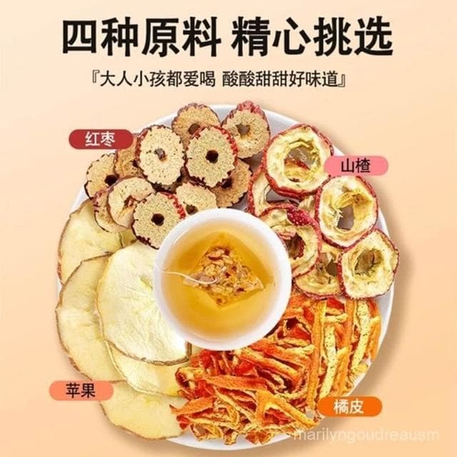 蘋果山楂茶山楂茶紅棗陳皮山楂水蘋果茶袋泡茶茶包衝泡痠甜好喝