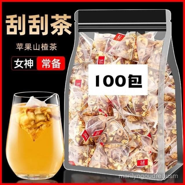 蘋果山楂茶三角包茶包蘋果茶飲痠甜好喝山楂陳皮茶女生喝