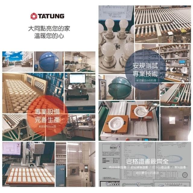 【TATUNG 大同】LED 超節能燈泡 G95 15W LED燈泡 球型燈泡 節能燈炮 龍珠燈 圓形燈 圓燈泡 燈泡 E27