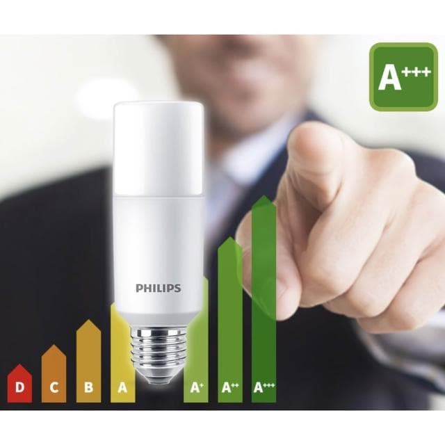 【Philips 飛利浦】Philips 飛利浦 雪糕燈 LED Stick 9W E27 超廣角燈泡 雪糕燈 冰棒燈 白光黃光