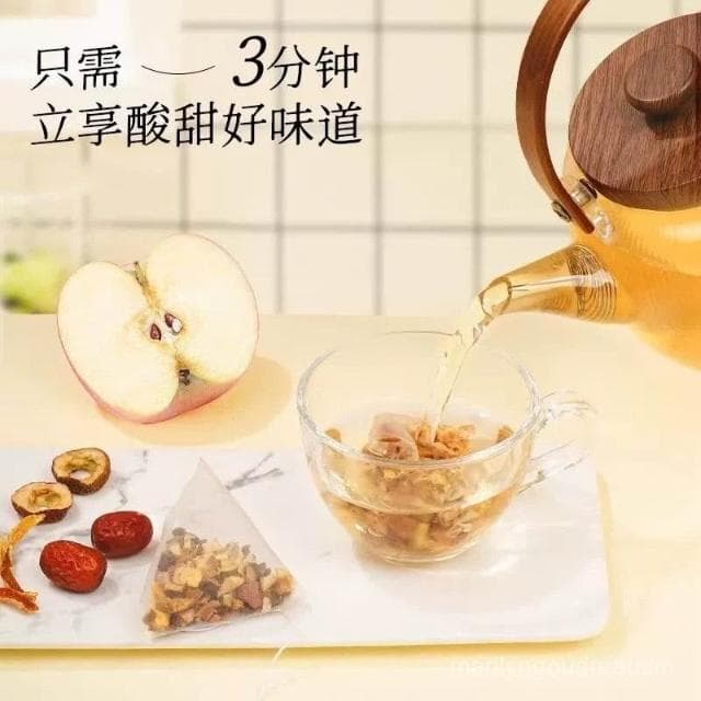 蘋果山楂紅棗茶陳皮紅棗花茶茶包水果茶茶女生泡水喝的東西