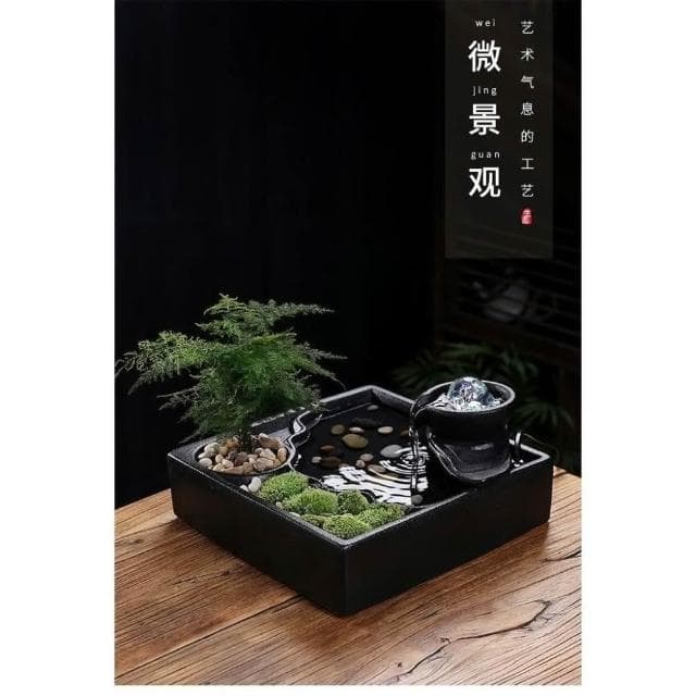 流水生財 循環水招財風水球噴泉 辦公室桌麵茶幾小擺件 開業喬遷禮物