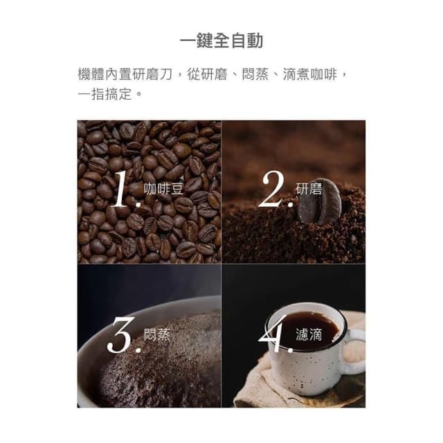 【Siroca】一鍵全自動研磨悶蒸自動保溫咖啡機-黑色SC-A3510 自動清洗預約可拆式