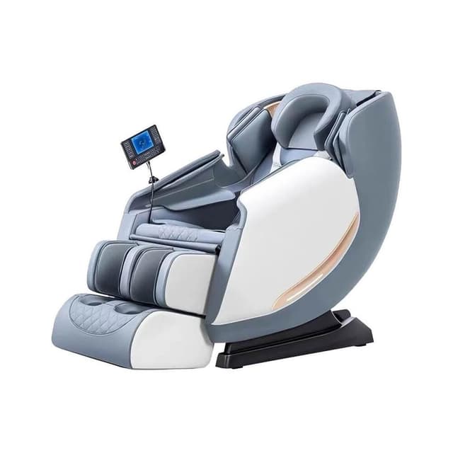 【LADUTA 拉布塔】電動按摩椅 按摩沙發 至尊PLUS(液晶顯示免安裝按摩器 零重力太空艙按摩沙發 送長輩禮物)