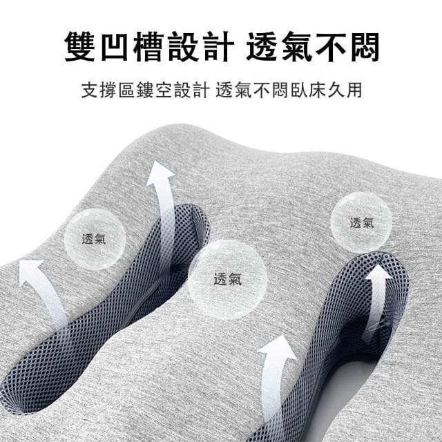 減壓擡腿枕 舒緩擡腳枕 釋壓擡腳墊 記憶棉墊腳枕 睡眠靠枕 立體支撐 貼合腿部 舒適透氣 交換禮物（54cm）