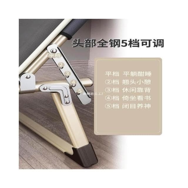 折疊床單人床家用簡易午休床辦公室成人午睡行軍床便攜多功能躺椅