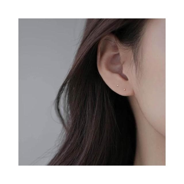 【開運堂】耳棒  S999足銀耳釘雙頭耳棍養耳洞耳棒耳骨針耳飾 開運堂