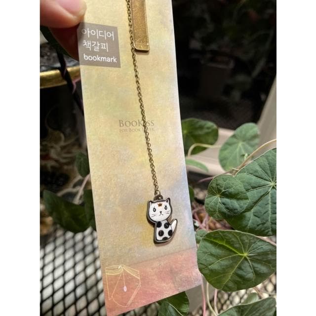 【德德小品集】韓國 書籤 萌貓系列 彩繪貓咪 茶杯 吊飾 花貓 斑點貓 黑貓 玫瑰貓 簍空 金屬 高級質感 貓貓 貓奴生日禮物 禮物