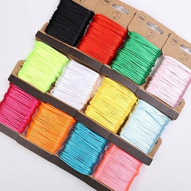 中國結編織繩 ( DIY材料 5號 線繩 手鏈 項鍊 繩子 吊墜線 韓國繩 中國結 編織繩 手工藝 手作配件)