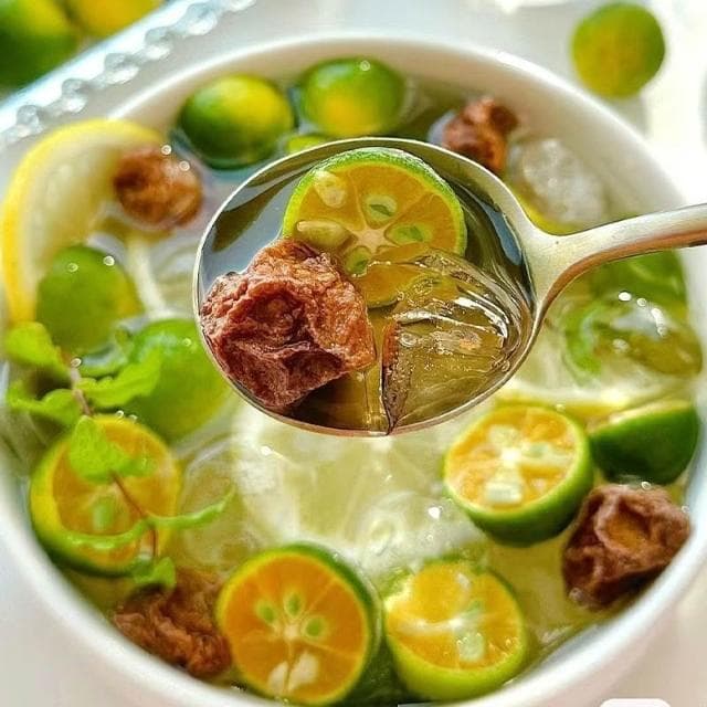 穎穎TW   話梅青桔檸檬冷衝泡茶檸檬片青桔水茶包果茶泡水喝的冷泡茶痠甜