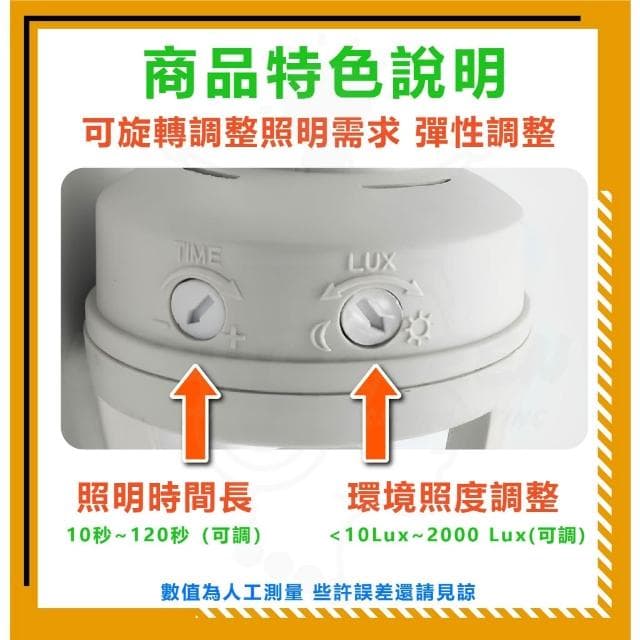 紅外線感應燈頭 E27螺旋燈頭 快速安裝 騎樓燈 全電壓 可調節感應燈 紅外線感應 感應燈泡