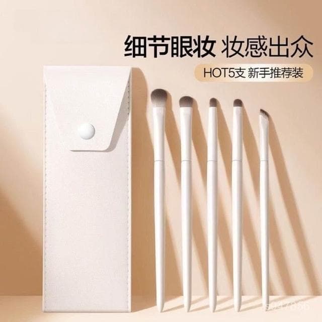 滄州軟毛雲瓷新手5支8支眼影刷暈染刀鋒眼綫刷化妝刷