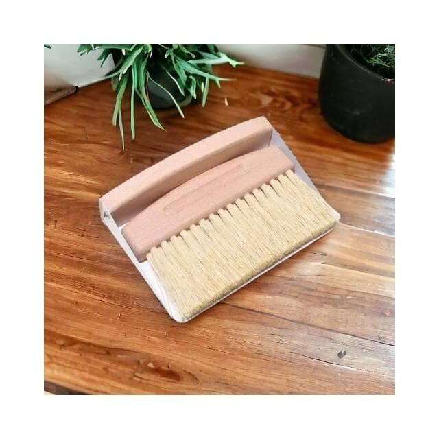 《斑啾植選》清潔小掃把｜植感小工具｜迷你多功能刷｜櫸木尼龍絲組合｜多肉植物｜觀葉植物｜塊根｜鹿角蕨｜盆栽