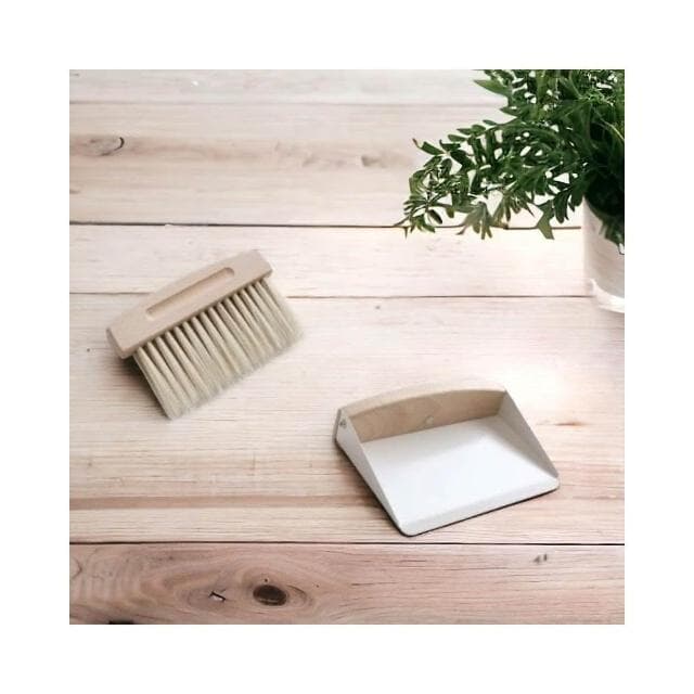 《斑啾植選》清潔小掃把｜植感小工具｜迷你多功能刷｜櫸木尼龍絲組合｜多肉植物｜觀葉植物｜塊根｜鹿角蕨｜盆栽