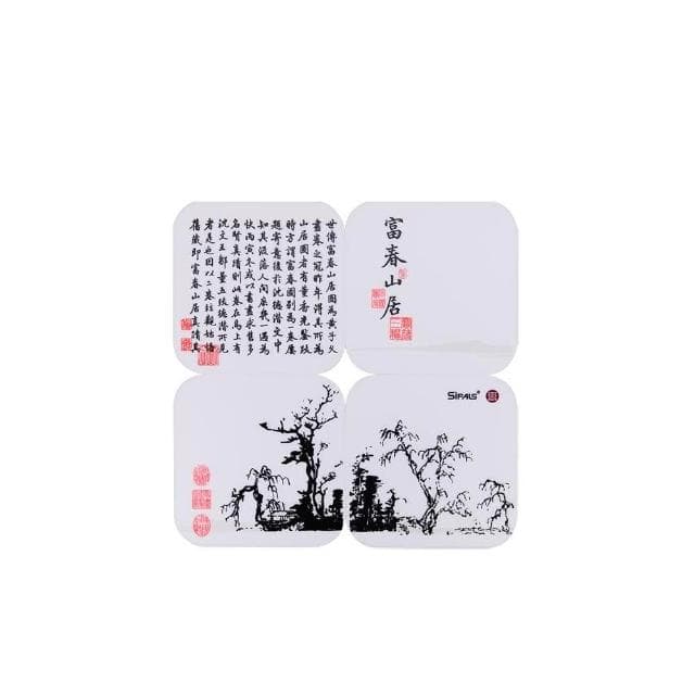 ( 故宮 X 喜朋 )富春山居圖 杯墊(矽膠杯墊)