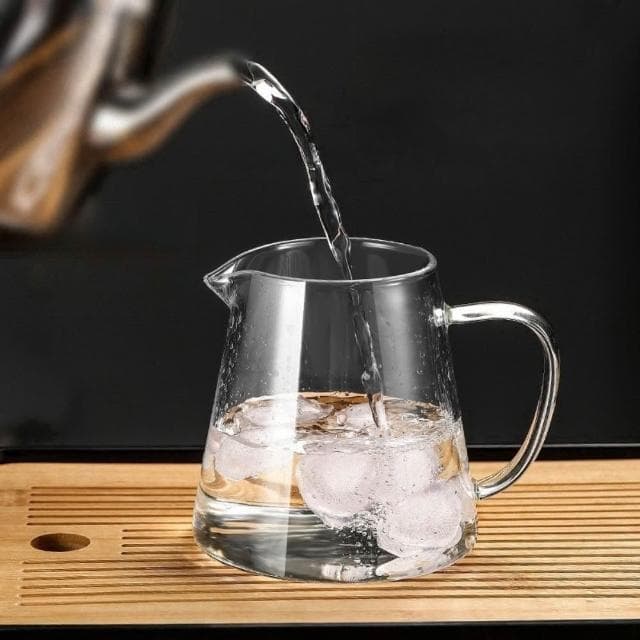 {日昭}304耐熱高硼硅玻璃茶壺(電磁爐泡茶壺 過濾沖茶器 家用辦公室茶具 冷熱兩用 禮品 簡約日式設計 便攜)