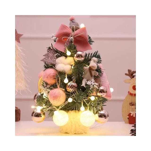 桌面聖誕樹(耶誕樹/聖誕樹/小型聖誕樹/聖誕裝飾/DIY/禮物/交換禮物/聖誕節)