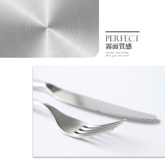 【PERFECT 理想】金緻316不鏽鋼中叉子小餐具台灣製造-╴Leidea樂德兒