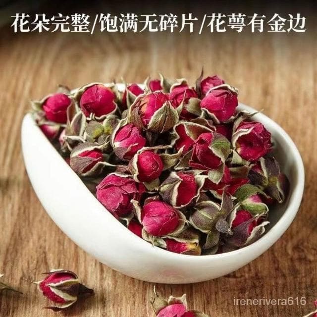 特級雲南金邊玫瑰乾花玫瑰花茶可食用女生茶泡水
