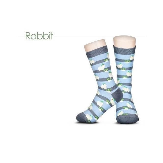 【德德小品集】兔子 可愛 3D 棉襪 中筒襪 短襪 生日禮物 情侶襪 襪子 學生襪 短靴襪 保暖 修身 顯瘦 百搭 抗臭 吸汗 日韓