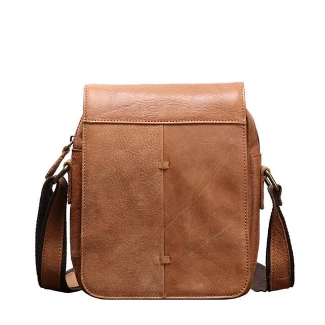【巴黎精品】紐約精品 父親節禮物 現貨+預購 真牛皮側背包皮革單肩背包托特包手提包-頭層牛皮復古翻蓋男女包包a1js67