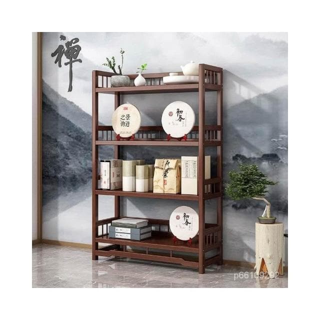 茶水櫃辦公室茶葉櫃子置物架客廳泡茶臺桌邊櫃茶室茶具收納儲物櫃