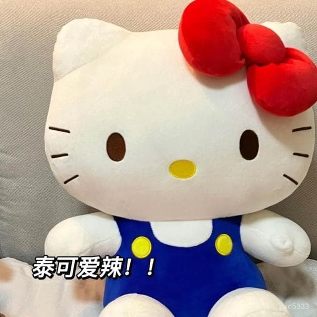 經典hellokitty玩偶網紅凱蒂貓咪毛絨玩具哈嘍kt公仔送女生日禮物