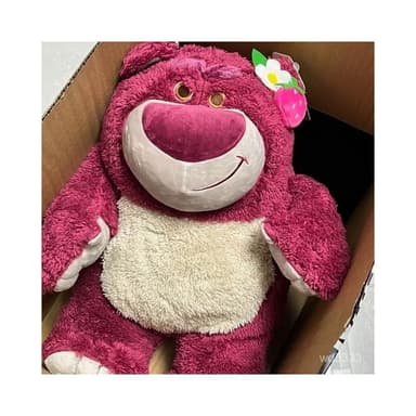 迪士尼正品草莓熊公仔毛絨玩具玩偶娃娃草莓香味抱枕女友生日禮物