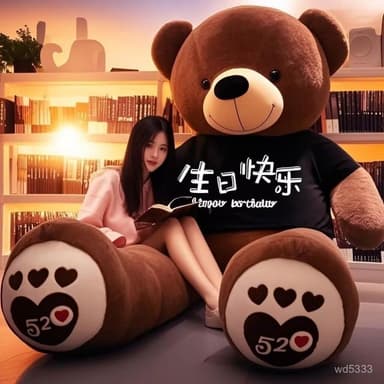 大號熊毛絨玩具泰迪熊公仔毛絨玩具小熊玩偶生日禮物送女生情人節