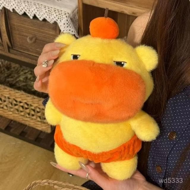 可愛網紅嚕嚕玩偶毛絨玩具搞怪公仔布娃娃睡覺抱枕送男女生日禮物