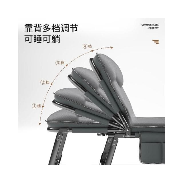 折疊床單人辦公室午休家用行軍床簡易午睡陪護多功能便攜躺椅