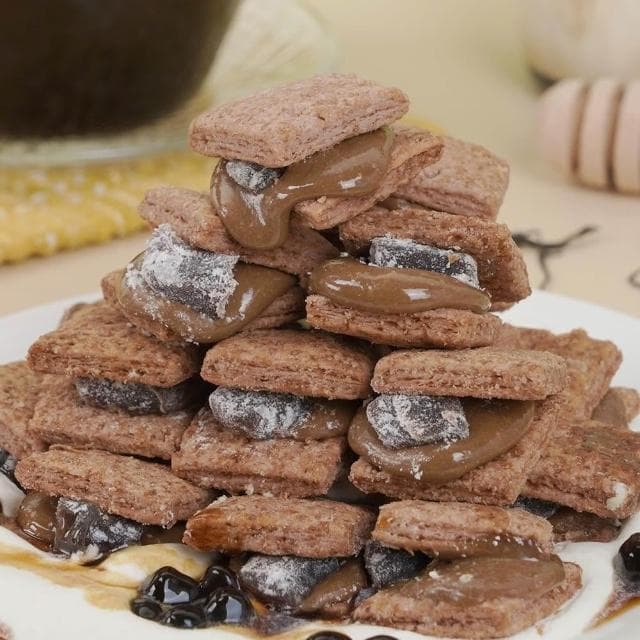 【盧琴樹】珍珠鮮奶茶糖心酥｜夾心酥 下午茶甜點 餅乾禮盒 辦公室零食 送禮伴手禮 露營野餐必備