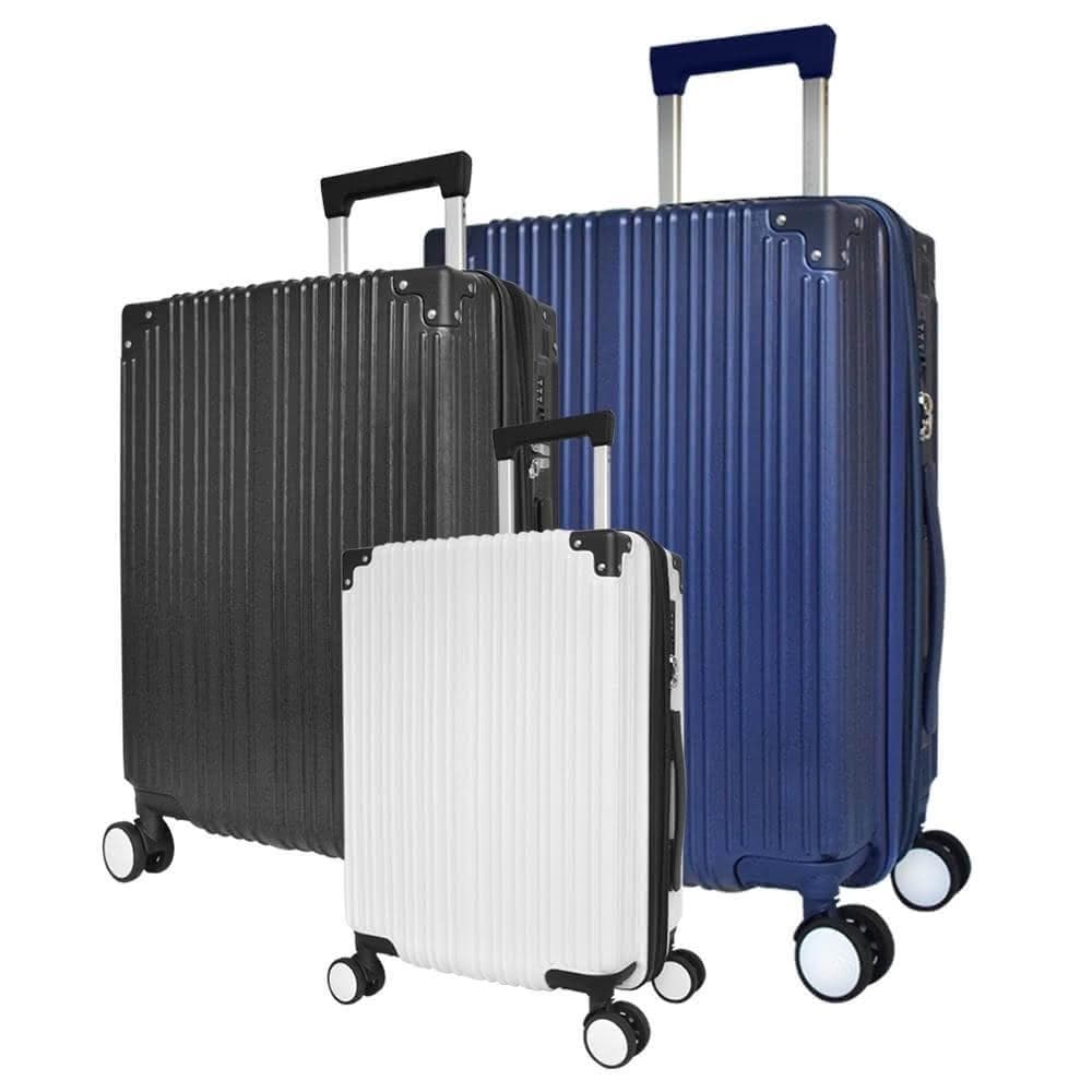 【WALLABY】復古款 行李箱 旅行箱 直角行李箱 登機箱 超大行李箱 超輕行李箱 20吋 24吋 28吋