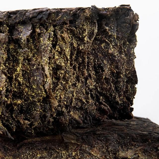 1KG 【送茶刀】 2015年一級金花天茯正宗陳年湖南安化黑茶