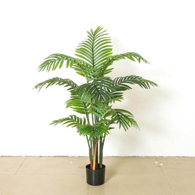 仿真綠植高級感散尾葵植物盆栽家居客廳裝飾擺件落地室內假樹綠植