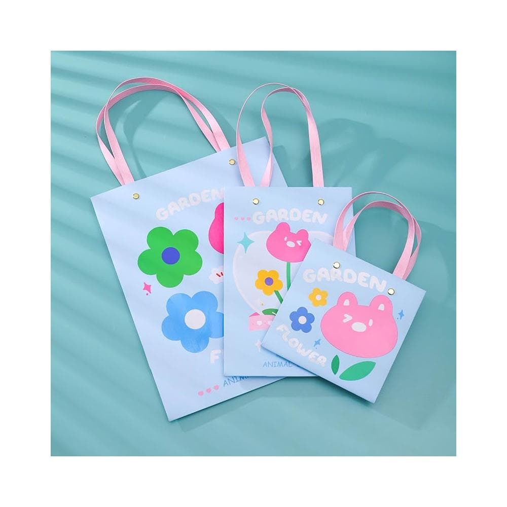 【德德小品集】奇妙花園 可愛 玩偶紙袋 包裝紙袋 環保 糖果袋 餅乾袋 ins 飾品 禮物