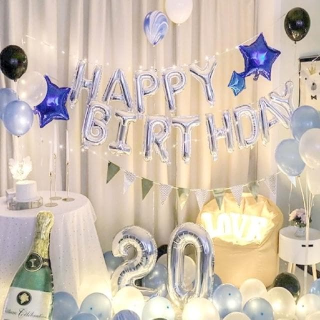 12H快速出貨 (氣球快易送)  夢幻生日套組 氣球 氣球布置 生日布置 派對 慶生 布置氣球 求婚 告白 生日禮物  