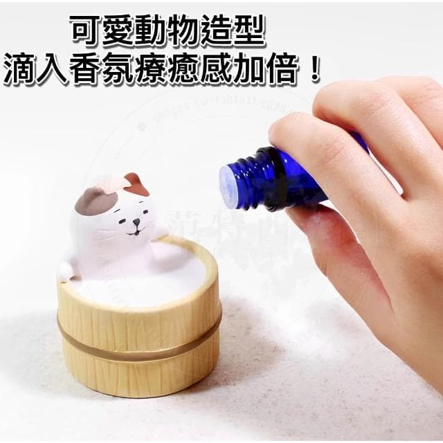 【DECOLE】日本 DECOLE 動物擴香石 擴香石 擴香器 香薰石 貓咪 柴犬 水豚 猴子 香氛擴香石 精油擴香石 陶瓷擴香石